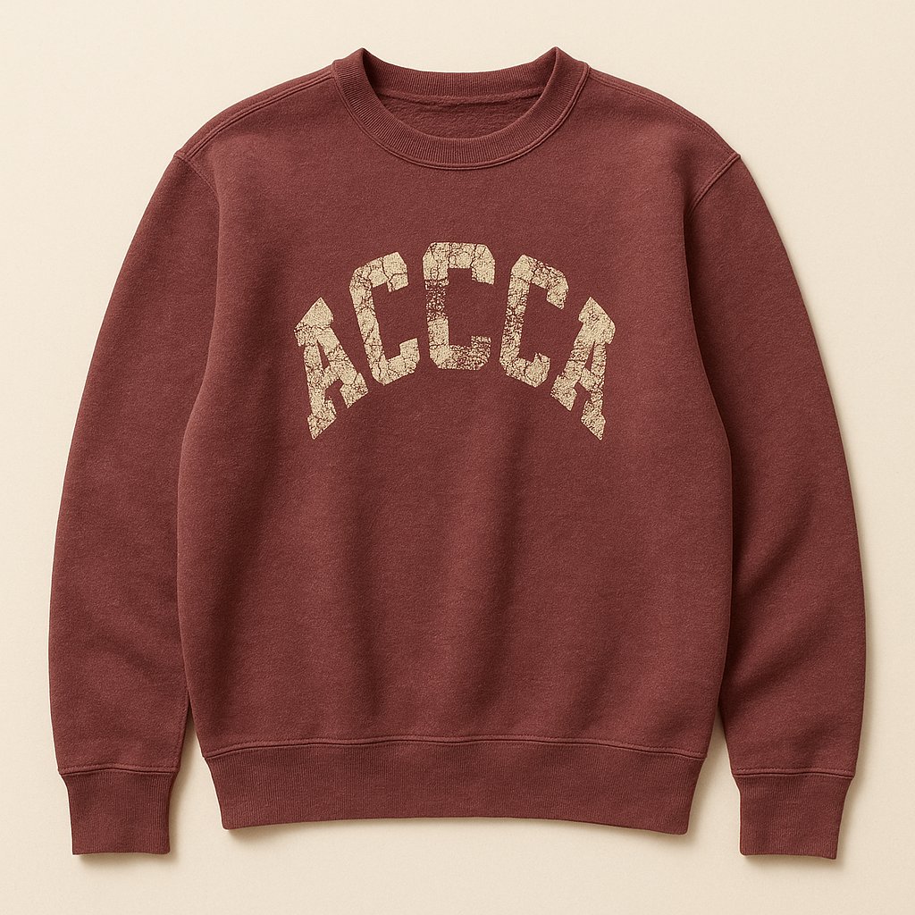 Faded Collegiate Sweatshirt